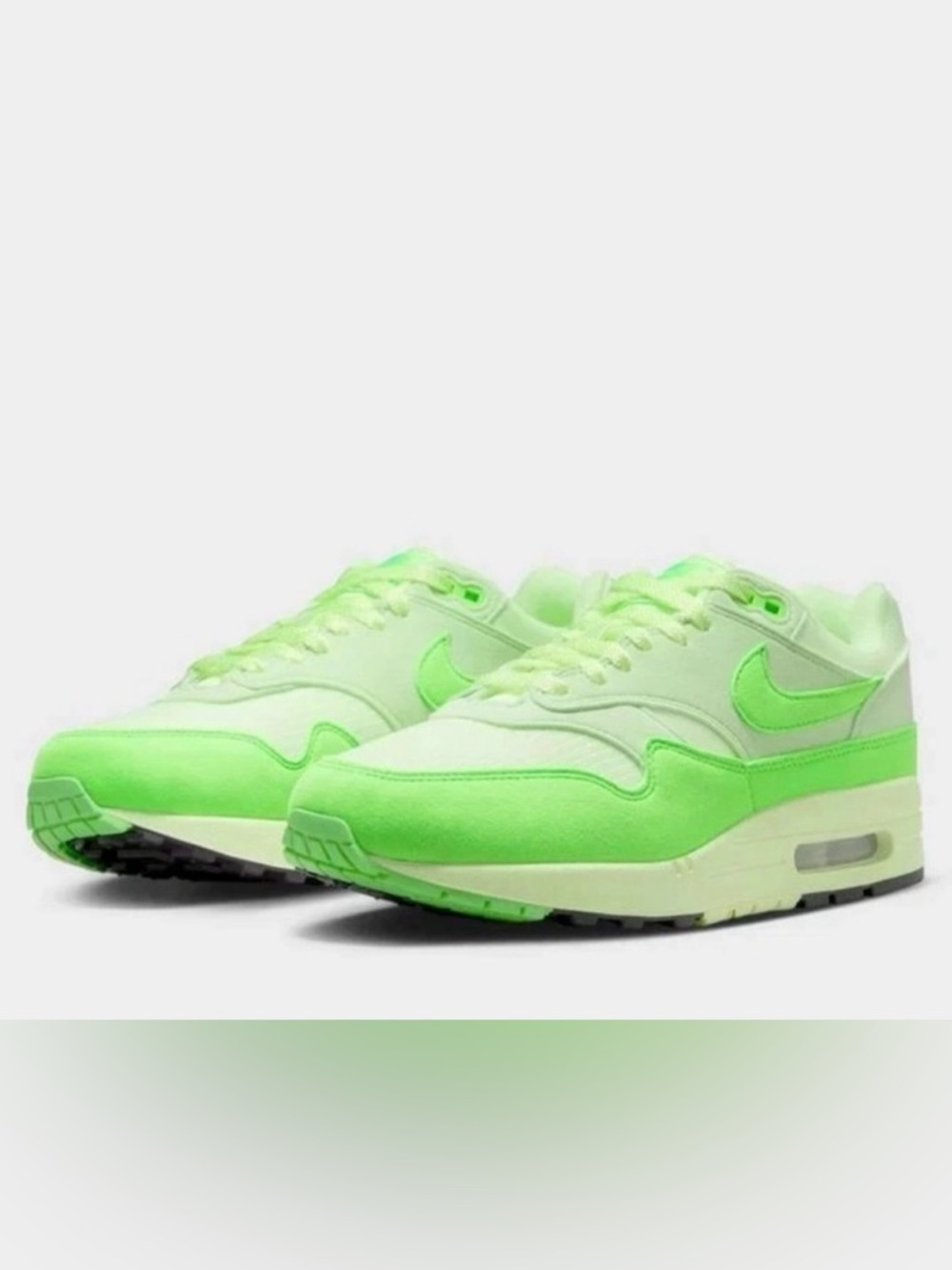 Nike Air Max 1 '87 🌴 Premium Women's Shoes Vapor Green HJ7329-376 Sz 6.5 9 NEW